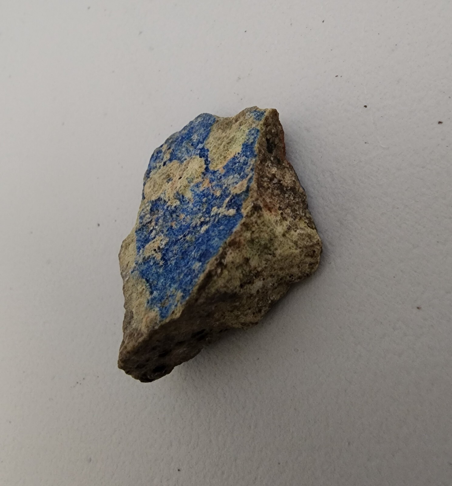 Small Azurite Crystal from New Mexico approx 1x1x.5 inches, .4 oz