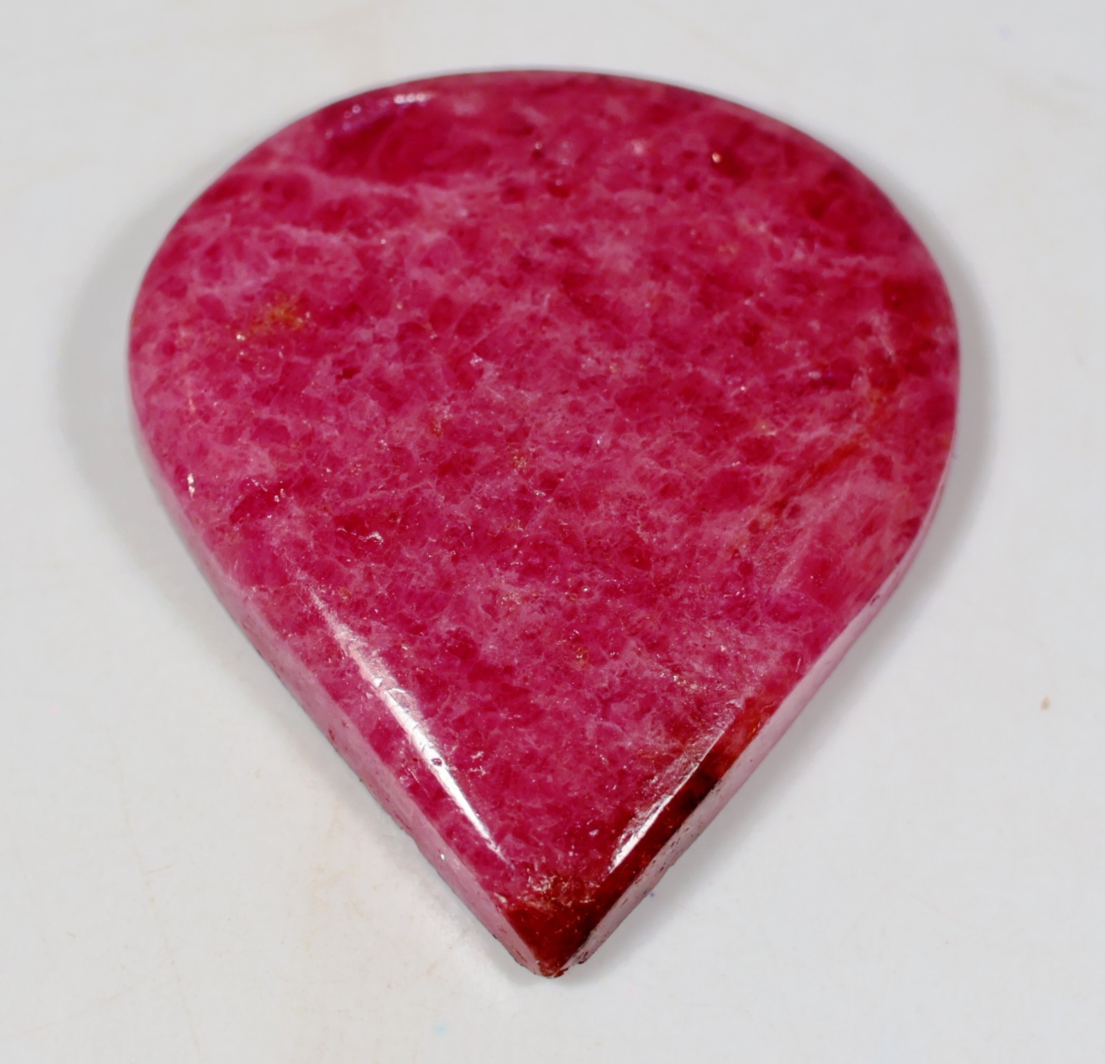 55 Ct 6X28X32 mm Natural Designer Rhodonite Pear Cabochon Gemstone HT-396