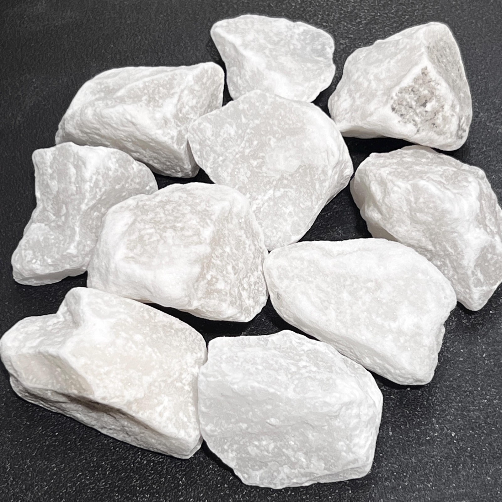 White Calcite Rough Raw Stones (By The Piece or Pound) Wholesale Gemstone Decor