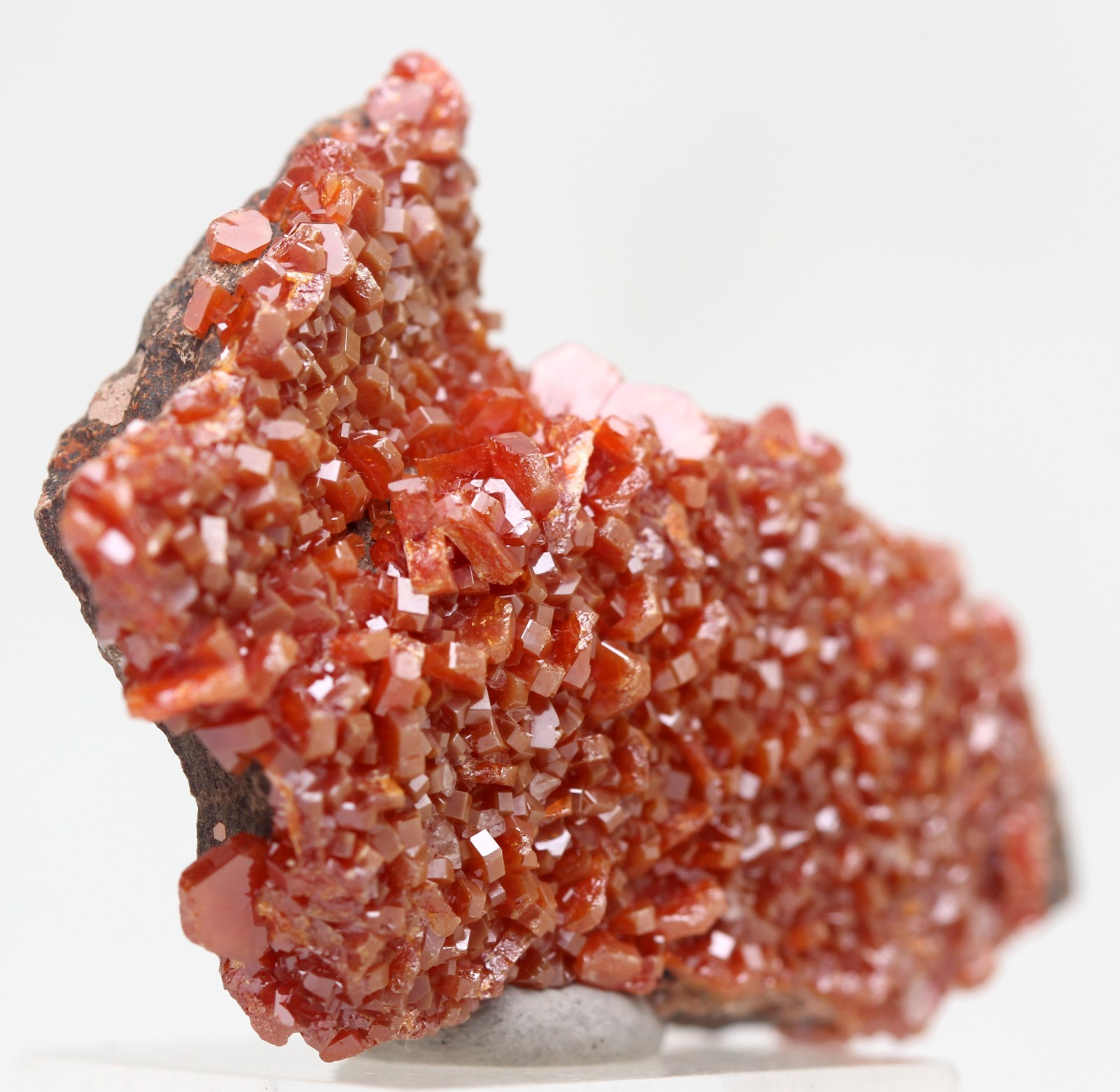 VANADINITE Crystal Mineral Specimen Cluster Matrix Gemstone Natural Red MOROCCO