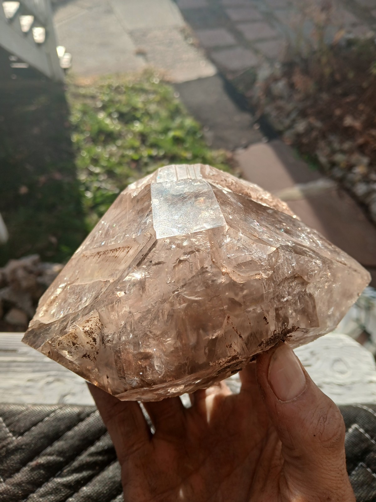 🔥 Huge 4.6 Pounder Herkimer 💎 (Skeletal Honker) Self Collected In NY ❤️