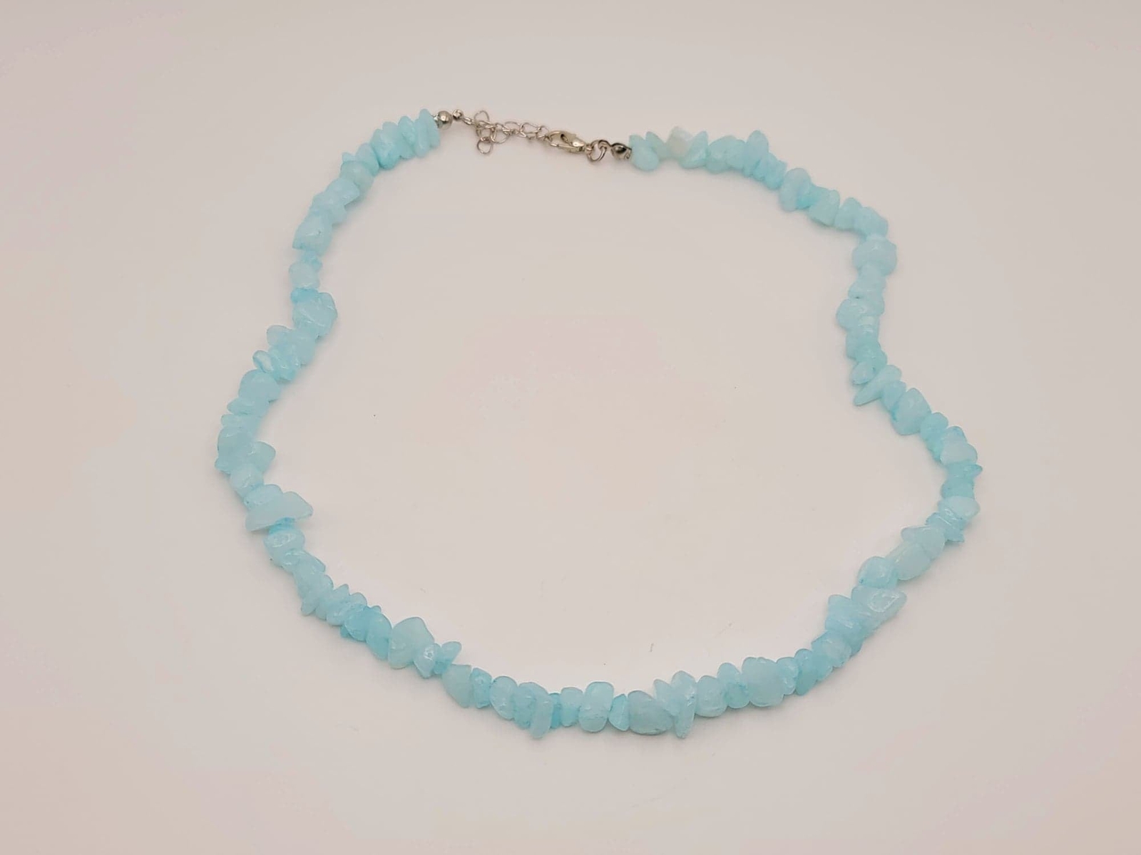 Blue Chalcedony Choker necklace Powerful necklace Healing Energy Crystal