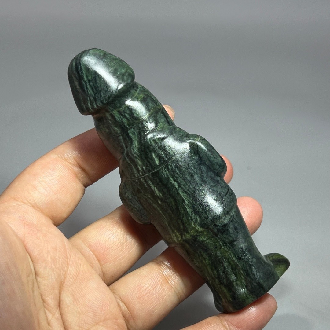 5.7″ Natural garnet Male Penis skull quartz crystal skull Figurines Healing 1pc