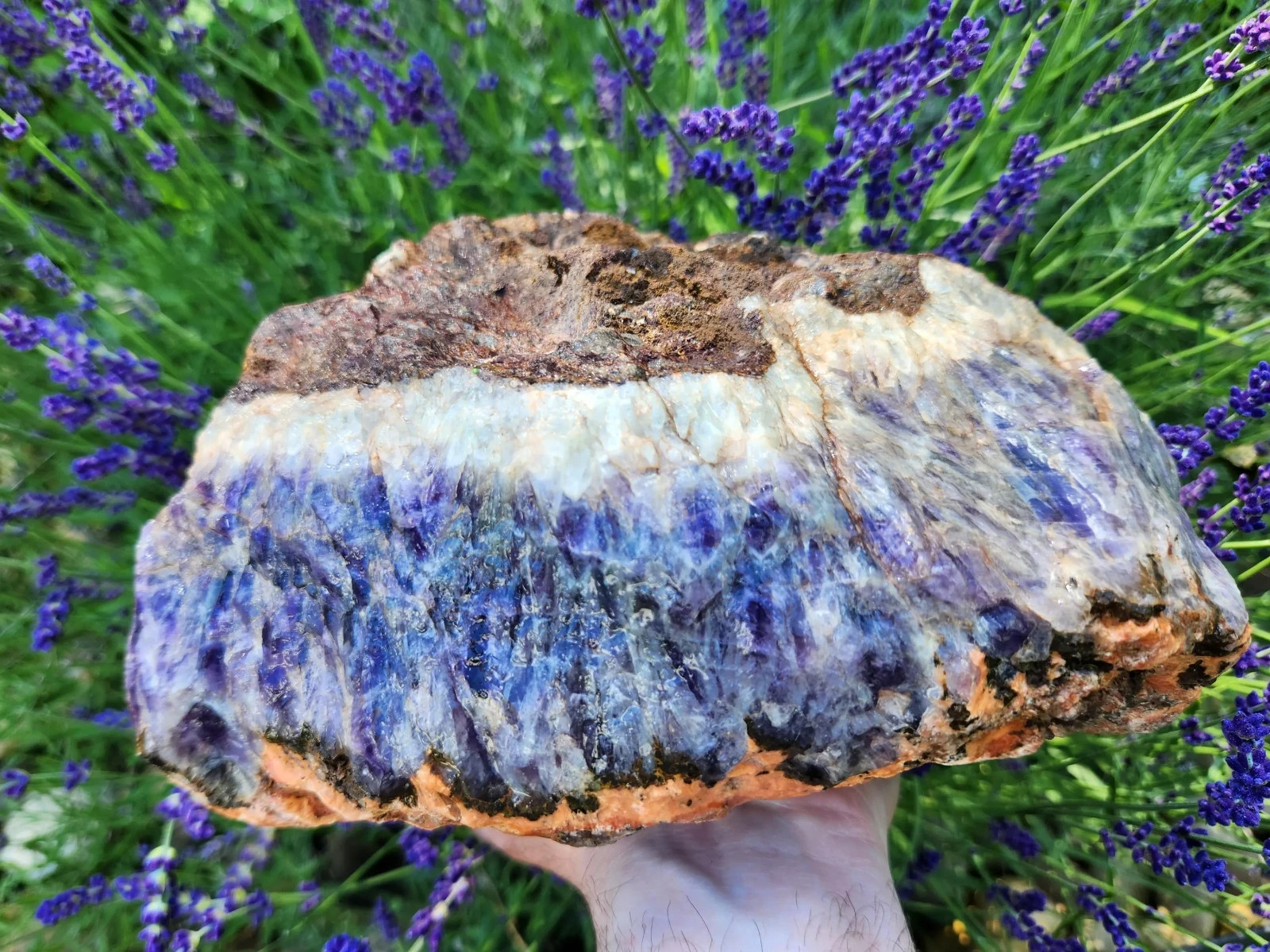 XL 16.5 lb Rough Deep Purple Amethyst, Moroccan Amethyst, Boudi Region, Lapidary