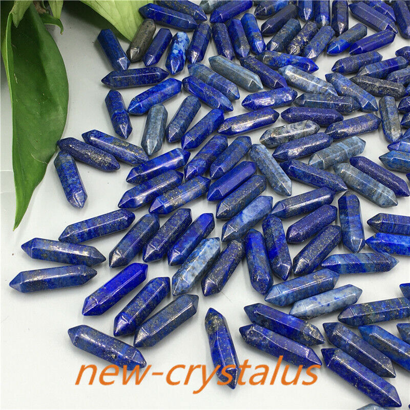 Wholesale! A Lot Natural Obelisk Quartz Crystal Wand Double Point Reiki Healing