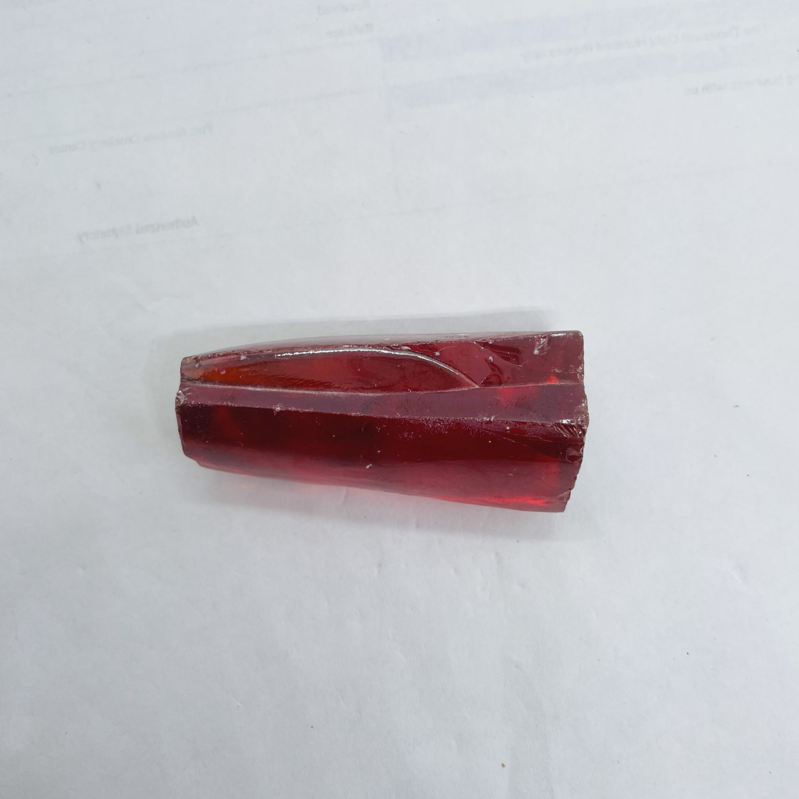 Healing Red Ruby Zircon Rough 400-500CT Meditation Crystal for Chakra Balancing