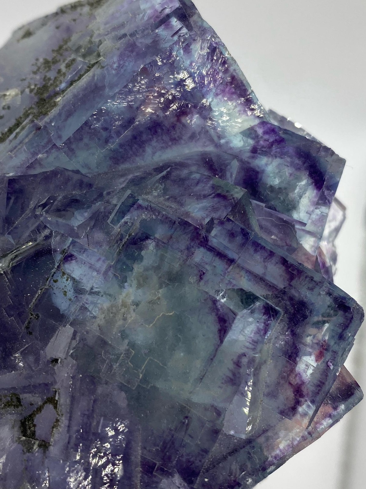 Large YGX Yaogangxian Mine Cubic Phantom Fluorite Crystal Cluster! See Video!!!