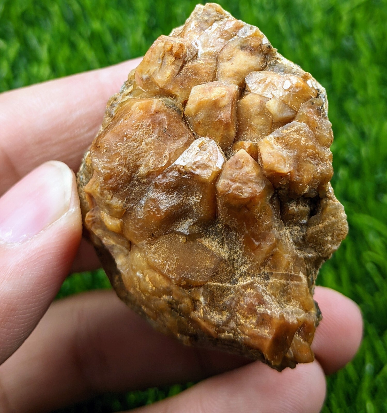 Astrophyllite included quartz cluster from Zagi KP Pakistan weight, 76 grams