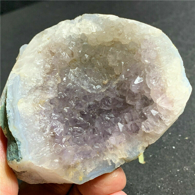 239g Natural Amethyst Geode Quartz Cluster Crystal Specimen Healing