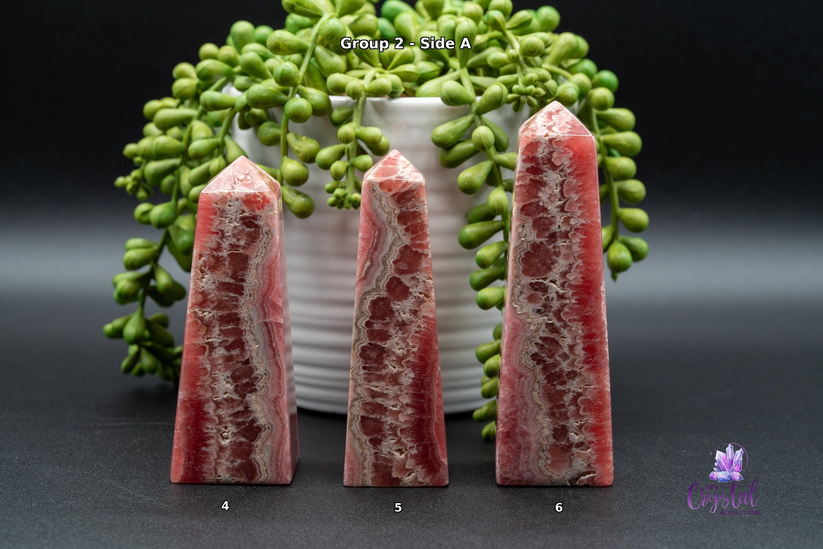 High Quality Rhodochrosite Tower From Argentina