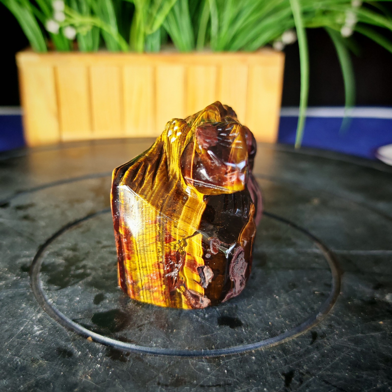 1.10LBTop natural crystal hand carved therapeutic artwork0.50kg