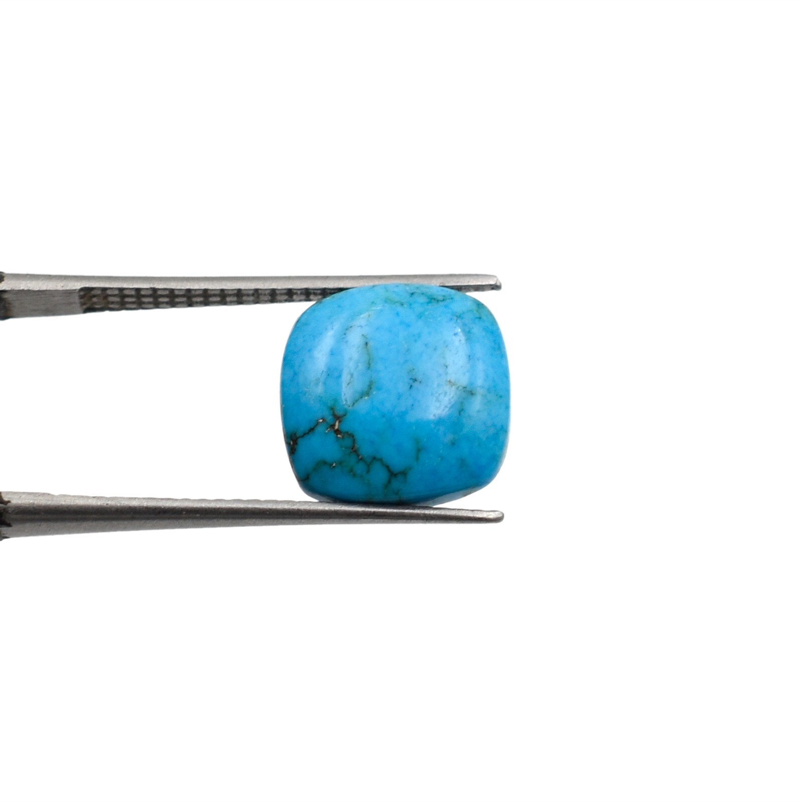 Natural Turquoise Trillion Shape Plain Smooth Loose Gemstone For Jewelry Making