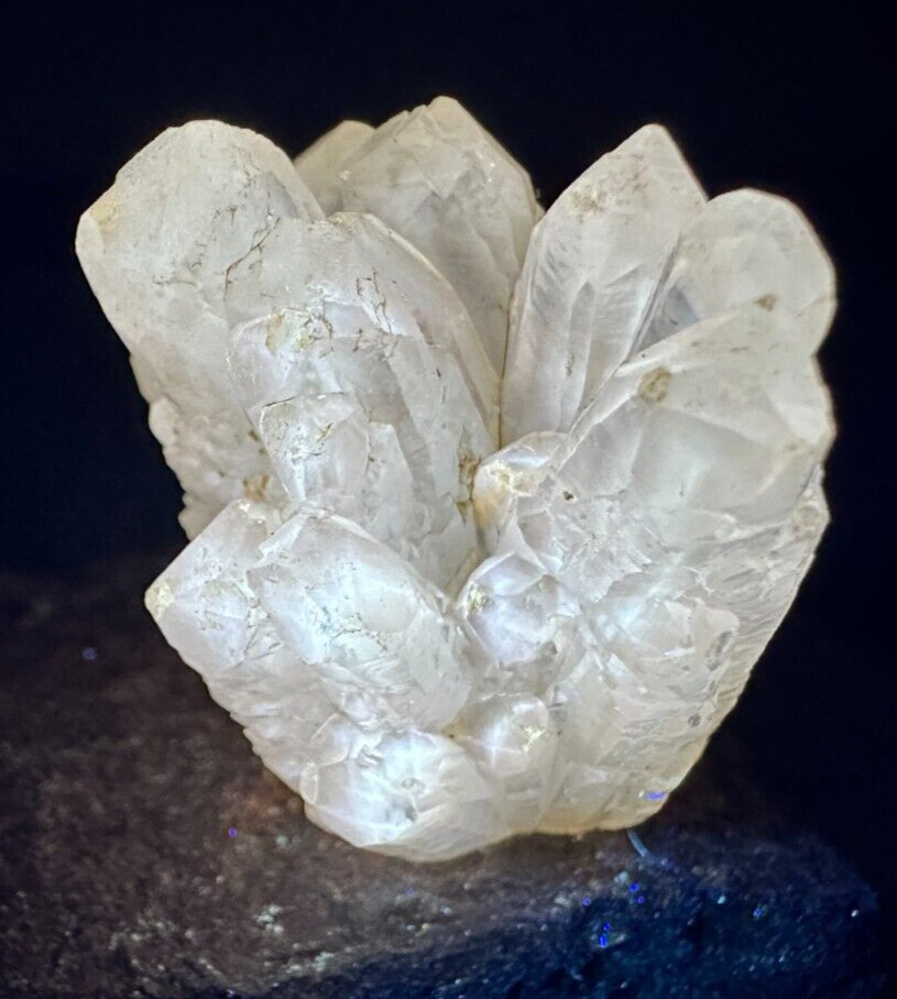 ➤ 1-3/8 INCH CALCITE CRYSTAL CLUSTER Pleasant Ridge Rensselaer Indiana VIDEO➤700