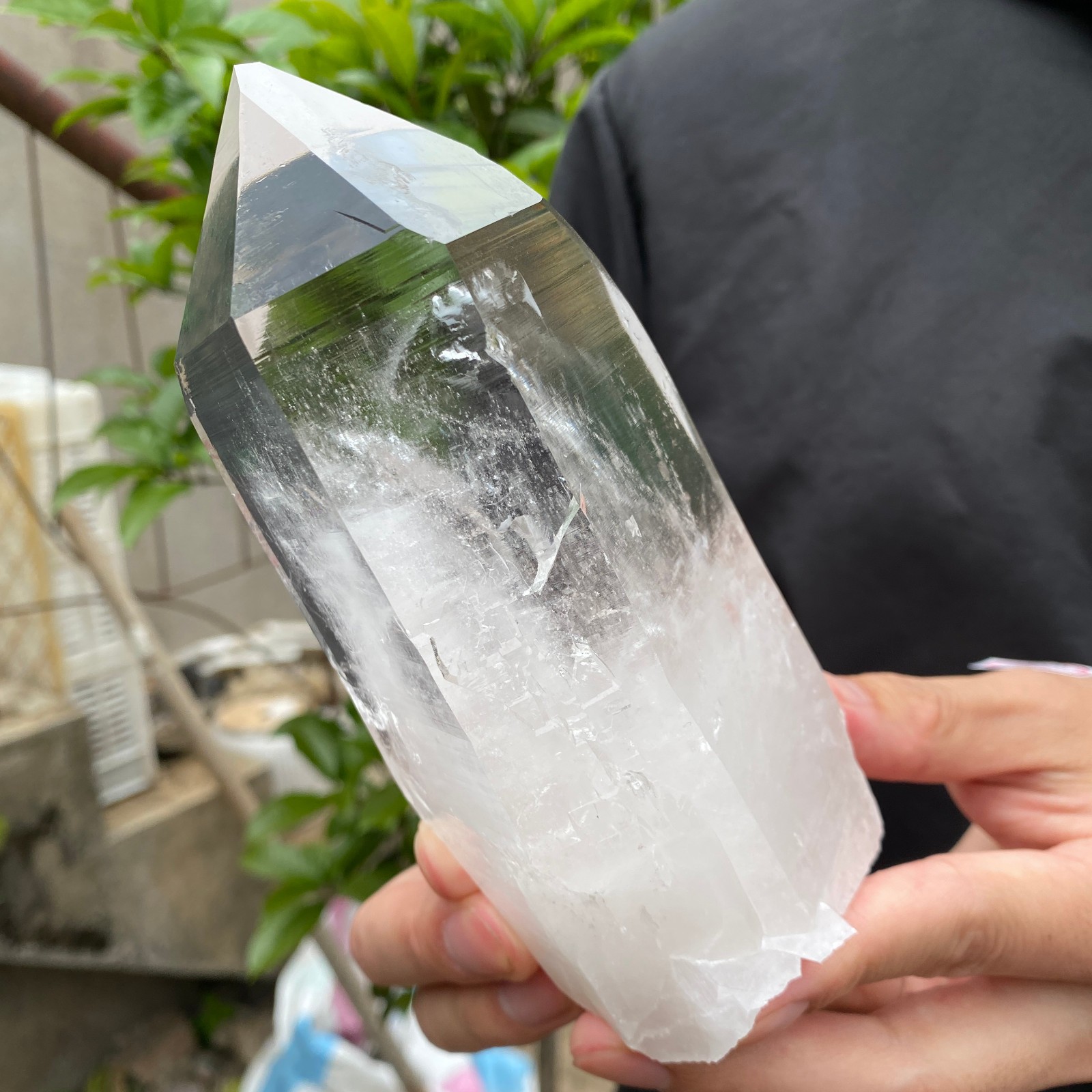 2.3lb Raw Natural Clear White Quartz Crystal Rough Healing Specimen