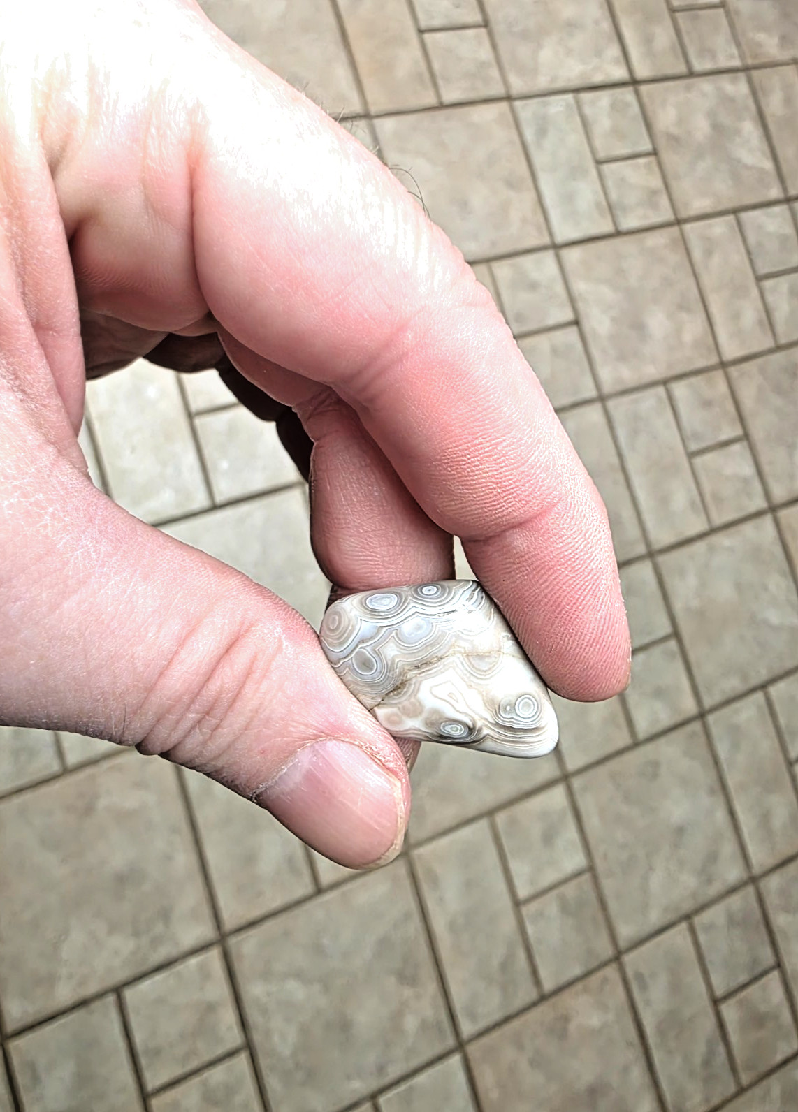 POLISHED BEAUTIFUL BOTSWANA AGATE, NATURAL BANDED AGATE -Unique-
