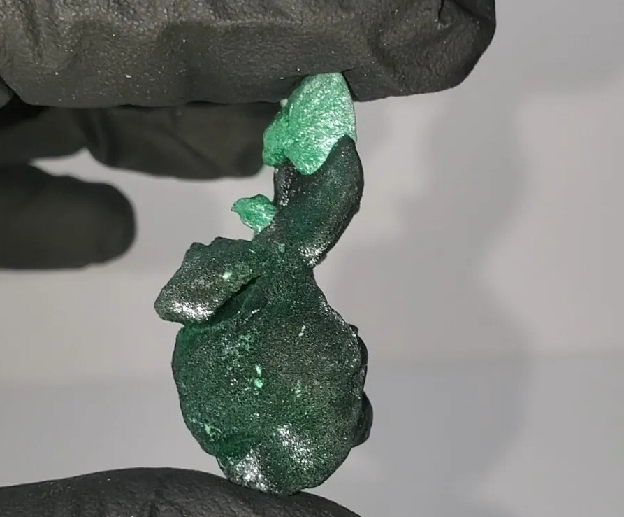 18g Velvet Malachite Silky Fibrous Malachite Specimen, Congo