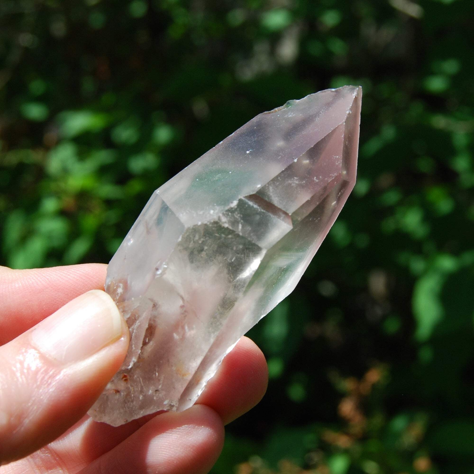 3in 73g Rare Pink Lithium Lemurian Quartz Crystal Starbrary, Brazil m1