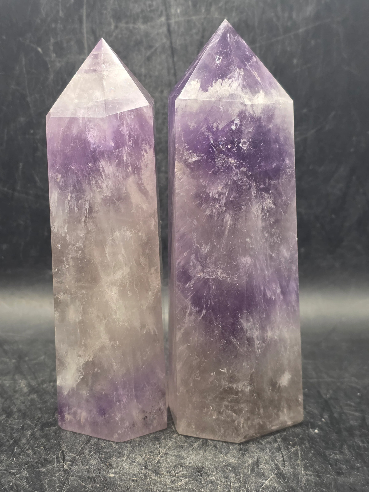 Large Amethyst tower! 7 ounces, 4.3 inches tall