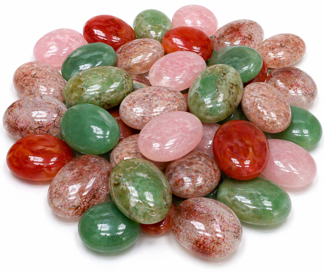 100LB (45 kg) Super Mixed Compact Size Crystal Bulk Lot