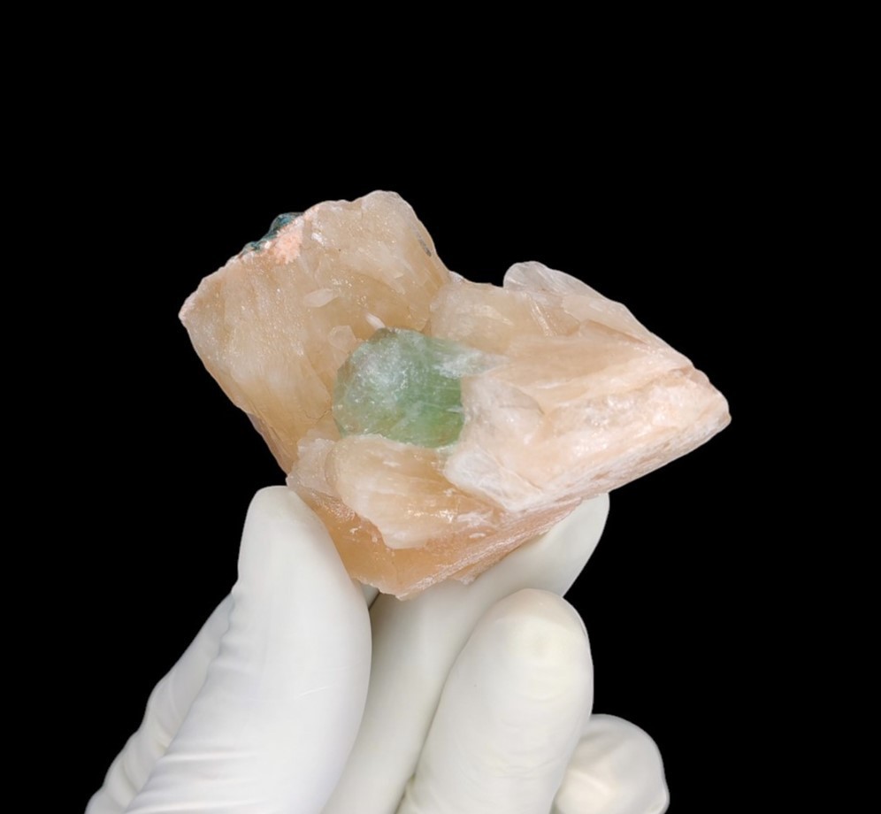 Natural Green Apophyllite On Stilbite Minerals #10