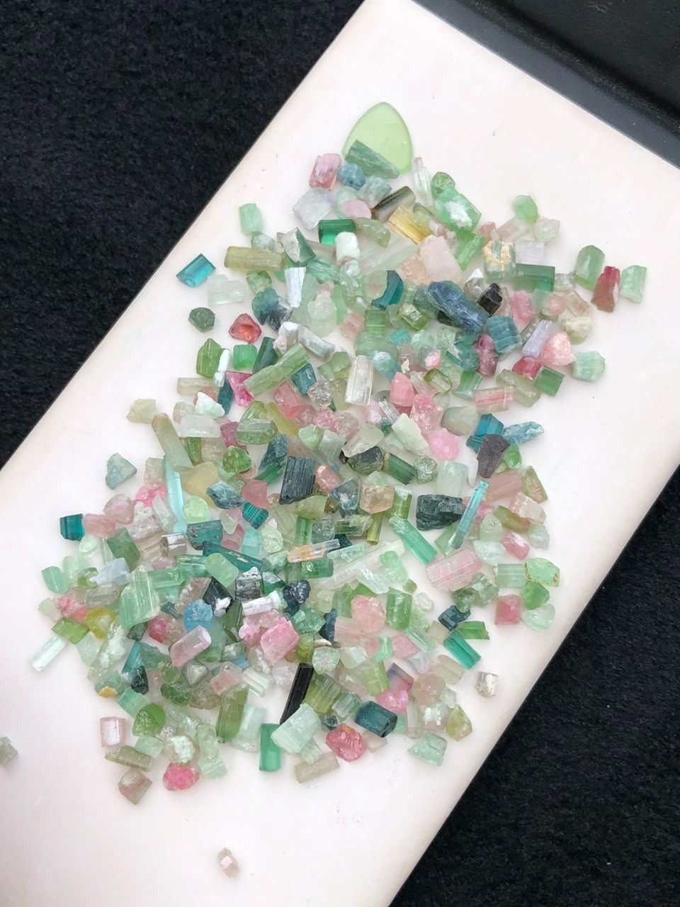 245 carat amazing Natural mix color tourmaline rough lot from Afganistan