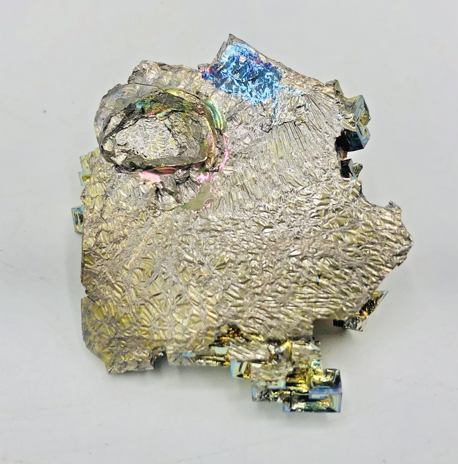 4oz Bismuth Rainbow Crystal Element Bi Gemstone Mineral Specimen West Germany