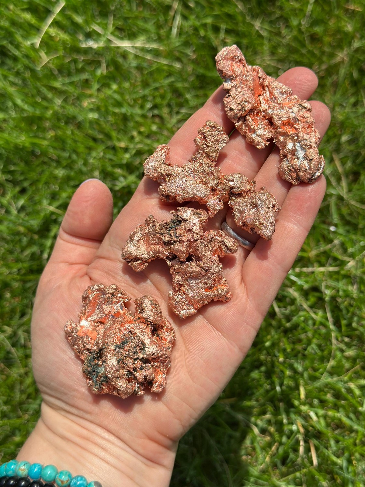 Raw Native Copper from Keweenaw Peninsula, Michigan, USA