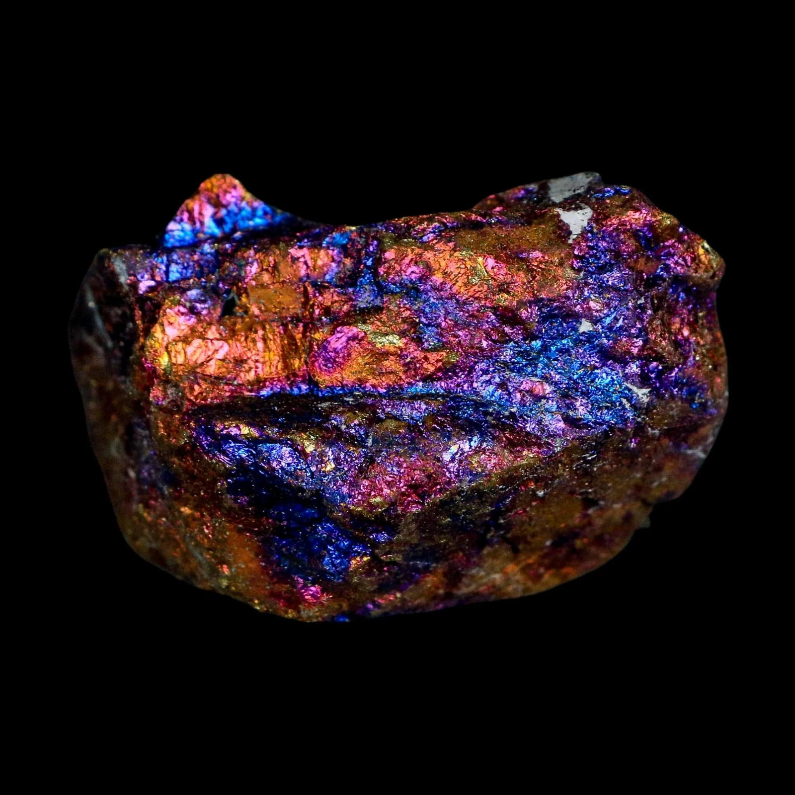 2.4″ Chalcopyrite Bornite Brilliant Multicolored Peacock Ore Chihuahua Mexico