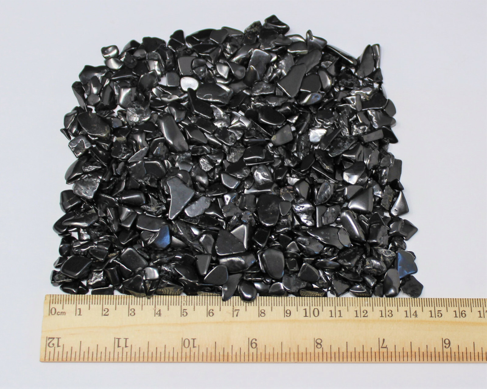 Shungite Semi Tumbled Gemstone Mini Chips 5-15 mm Wholesale Bulk Lots
