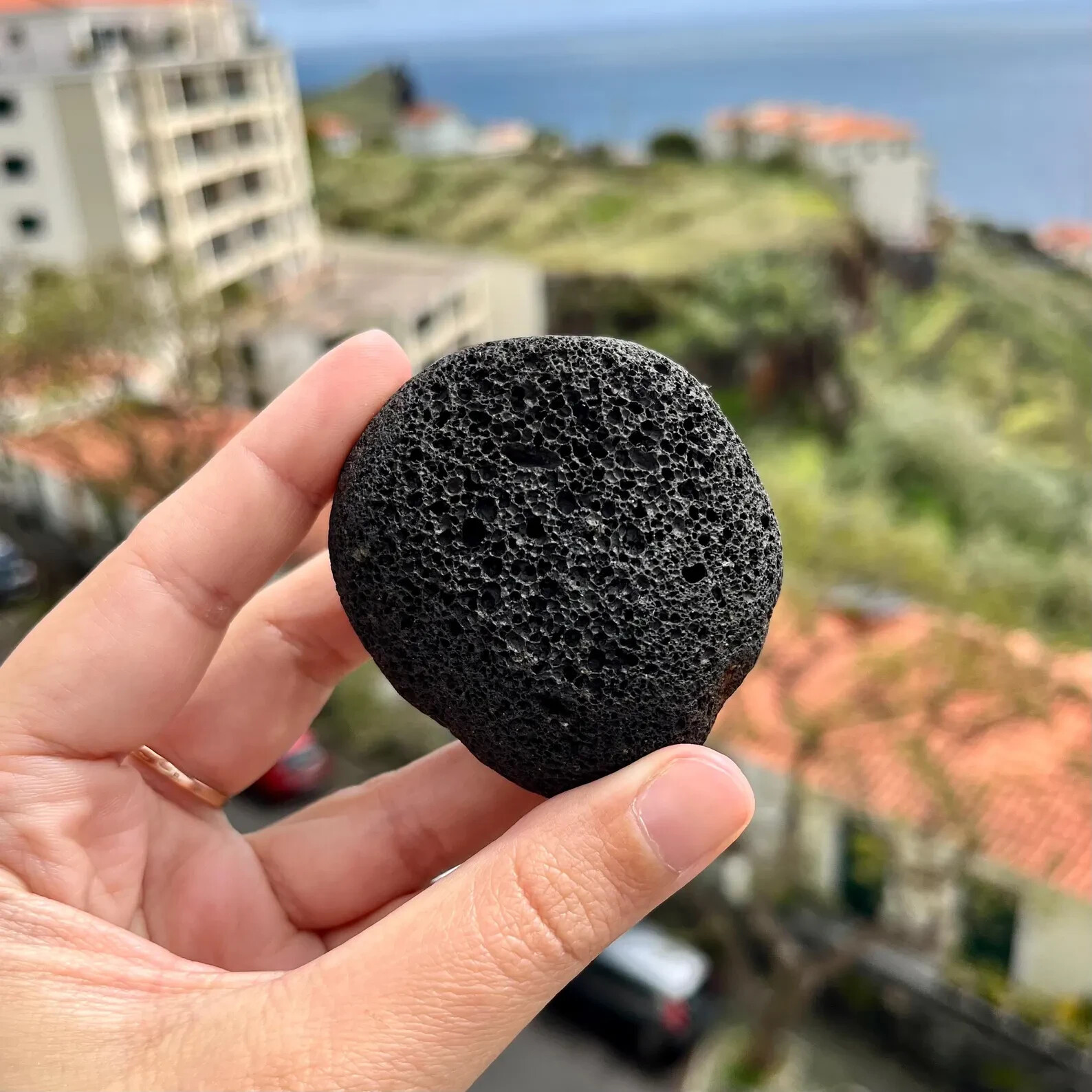 5PCS Raw Lava Stone Volcanic Rock Healing Crystal Rough Specimen DIY Decor Gift