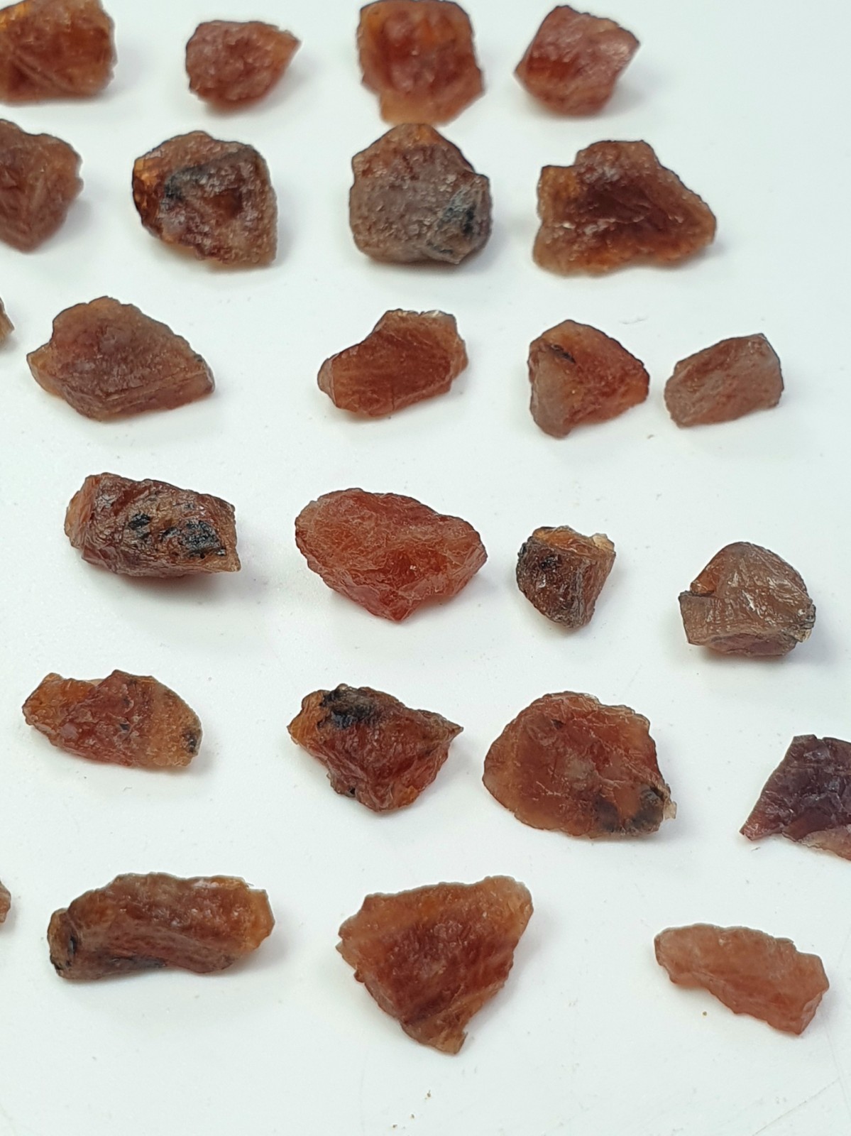Extremely Rare Triplite Raw Chunks (45 Small Pieces Lot) From Skardu Pakistan