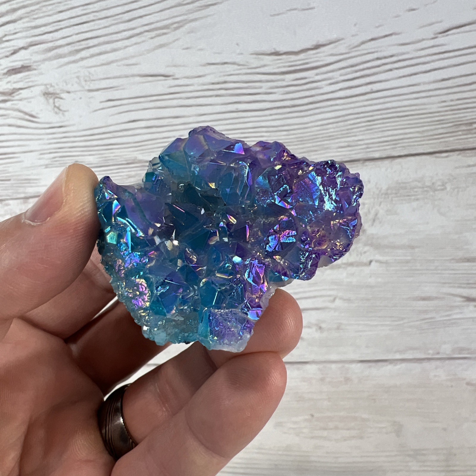 Amethyst Quartz Cluster Geode Rock Specimen Mineral Home Decor Free Shipping!