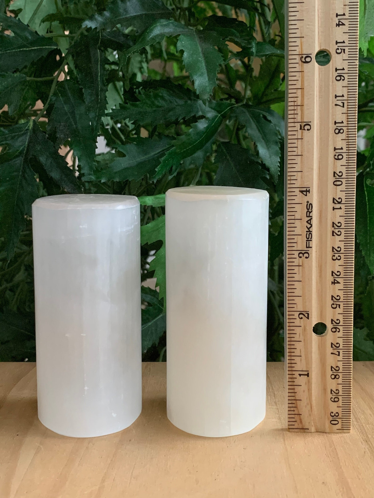 Selenite Harmonizer Cylinder, Cylinder Gemstone Gypsum Block, Wholesale Bulk Lot