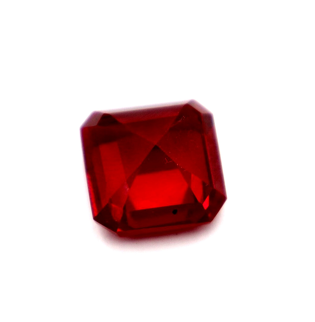 BURMA Pigeon Blood Red Ruby Certified Loose Gemstone Radiant Cut 10.25 CT