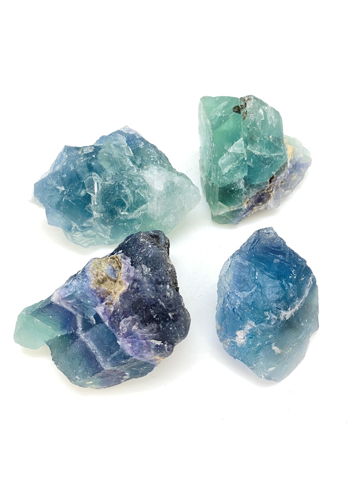 Raw Rainbow Fluorite Crystal – Mexican Fluorite, Natural Fluorite from Mexico
