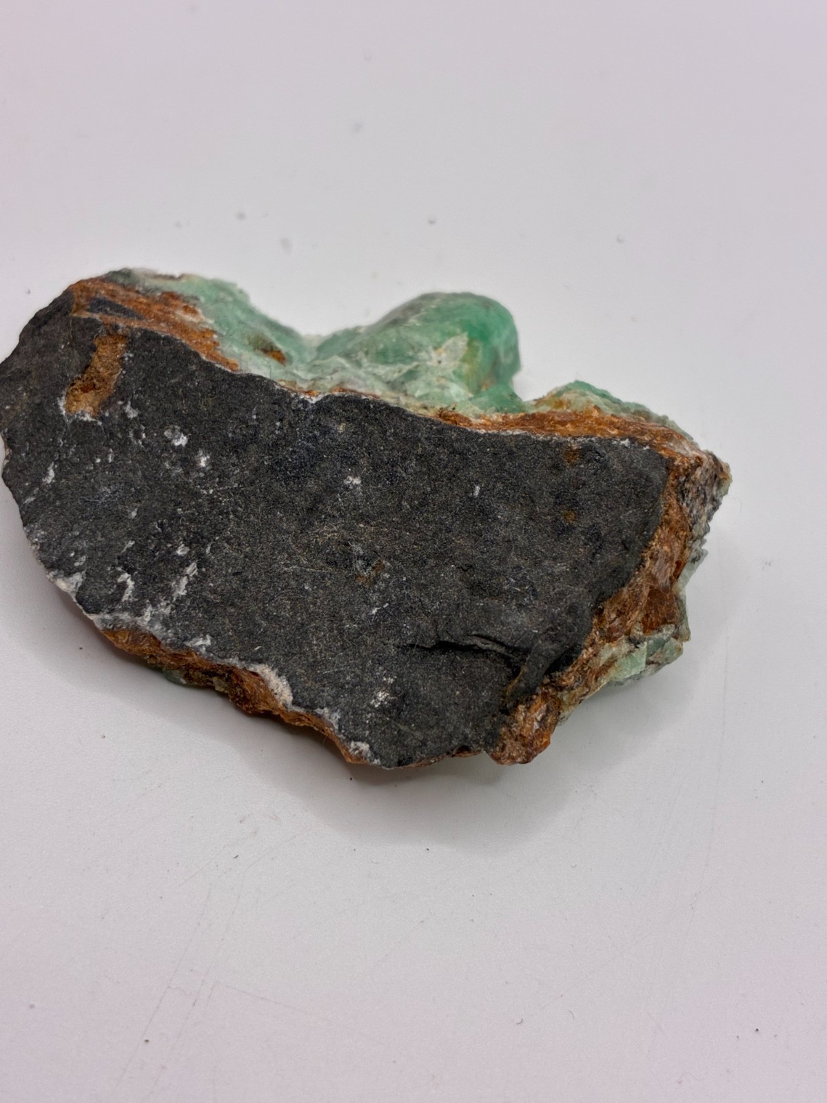 Rough Crystal Colombian Emerald Raw Matrix Collector Piece, Natural Not treament