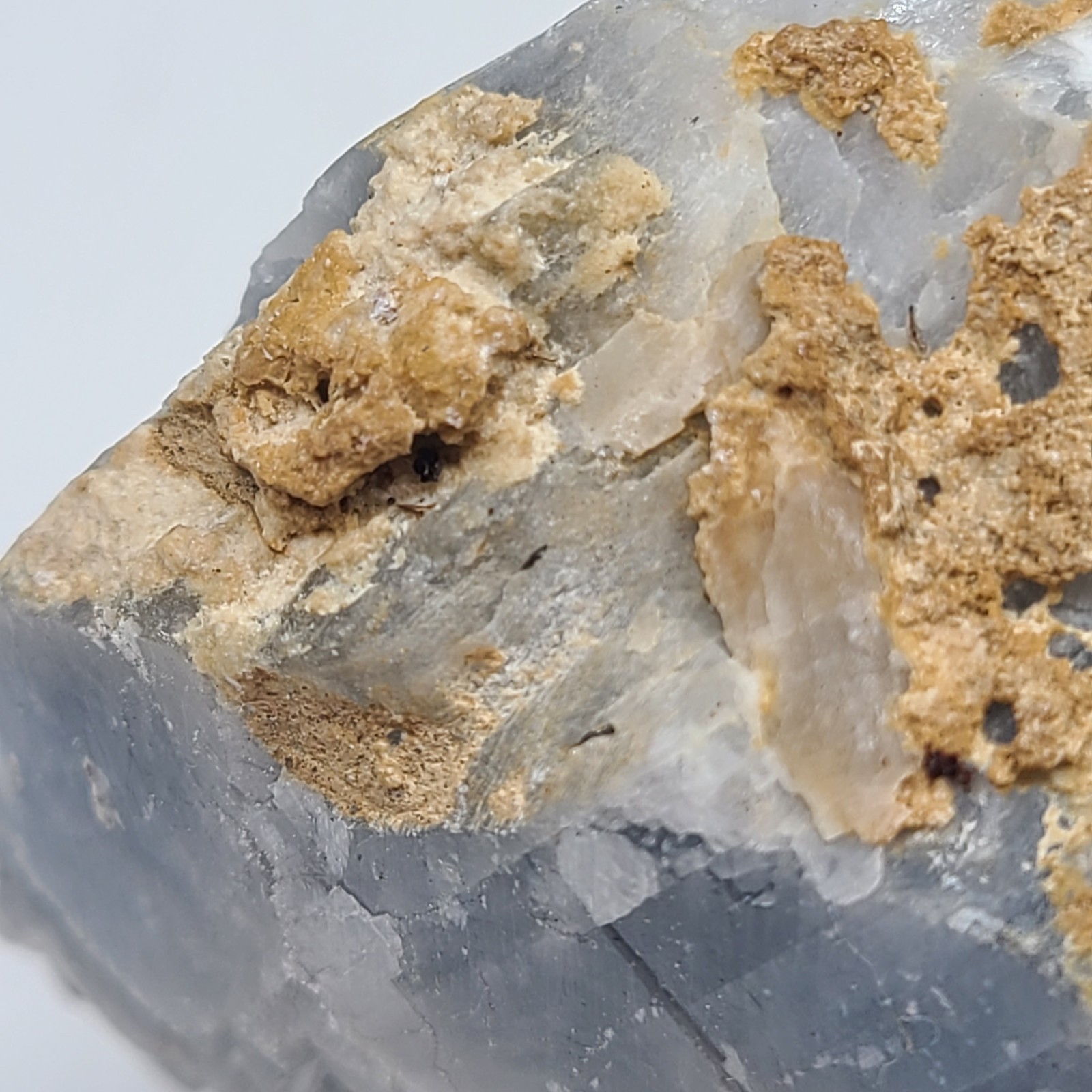 Natural Sky Blue Calcite Specimen From Namibia