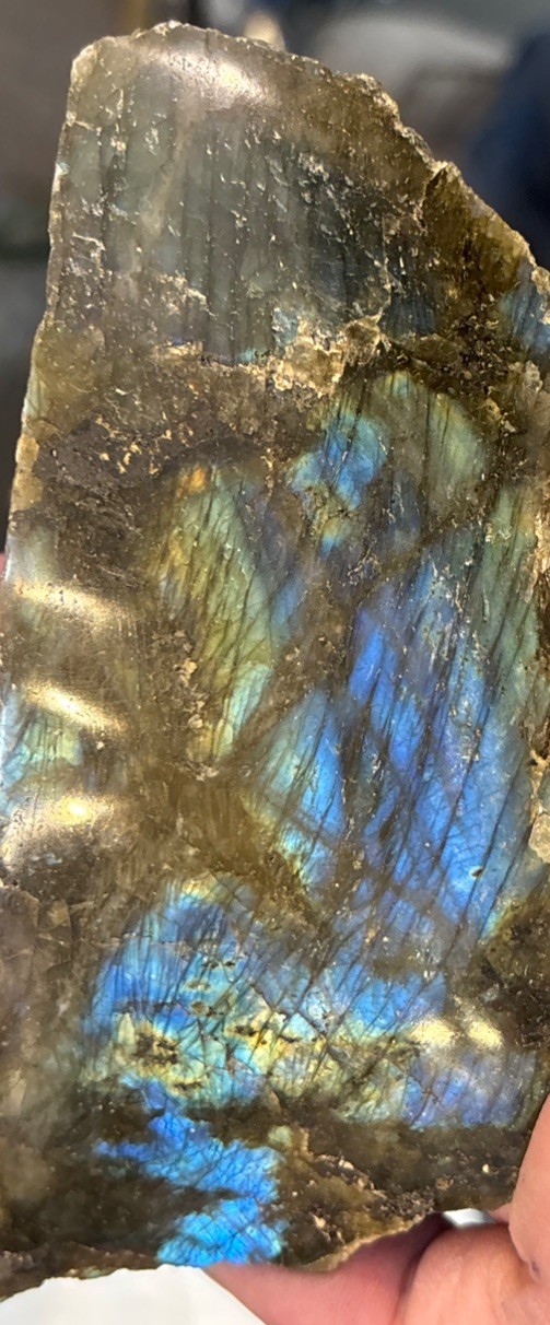 Labradorite Polished Face Madagascar 657 grams