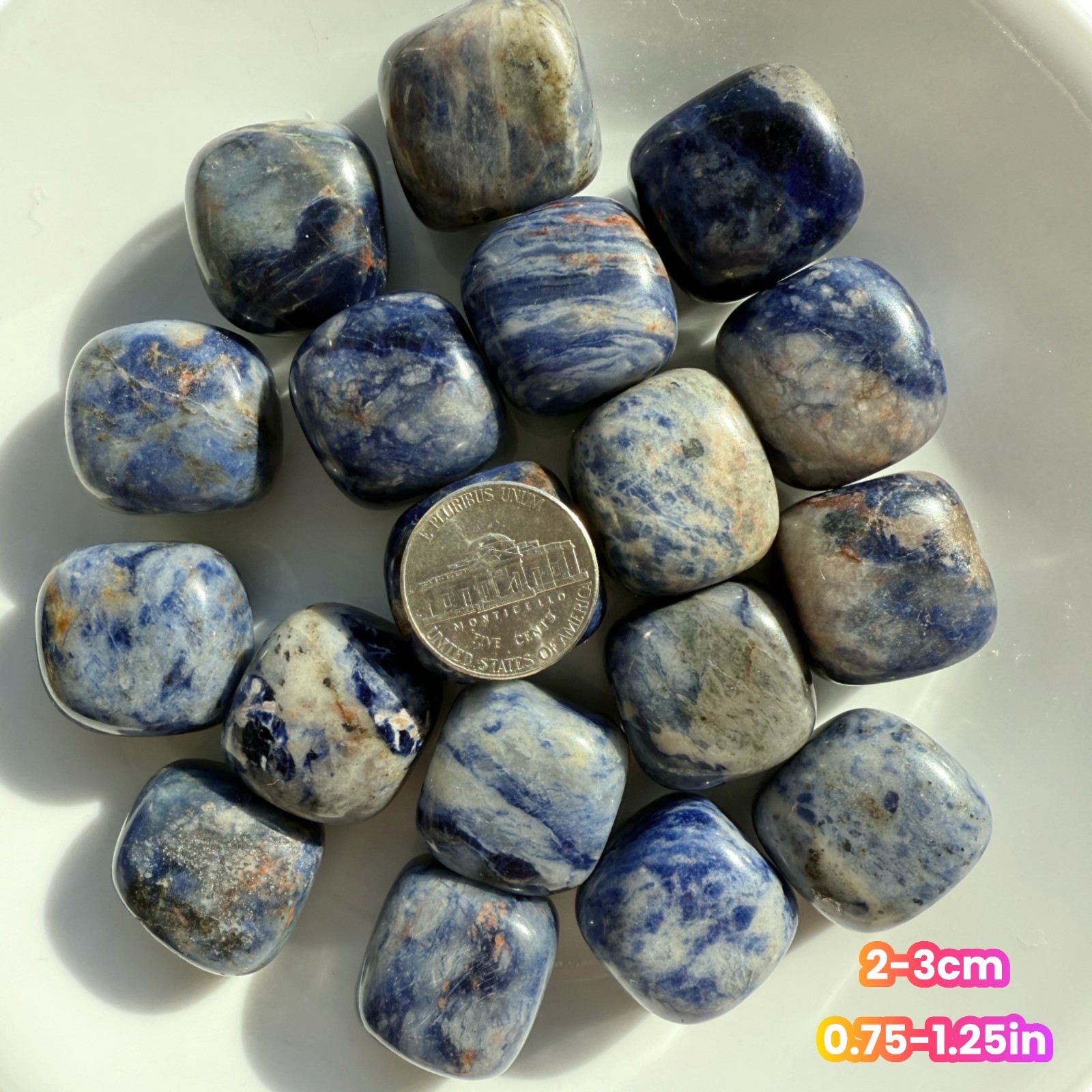 Tumbled Stones Bulk Size Medium Crystals Pendant Size Polished Natural Gemstones