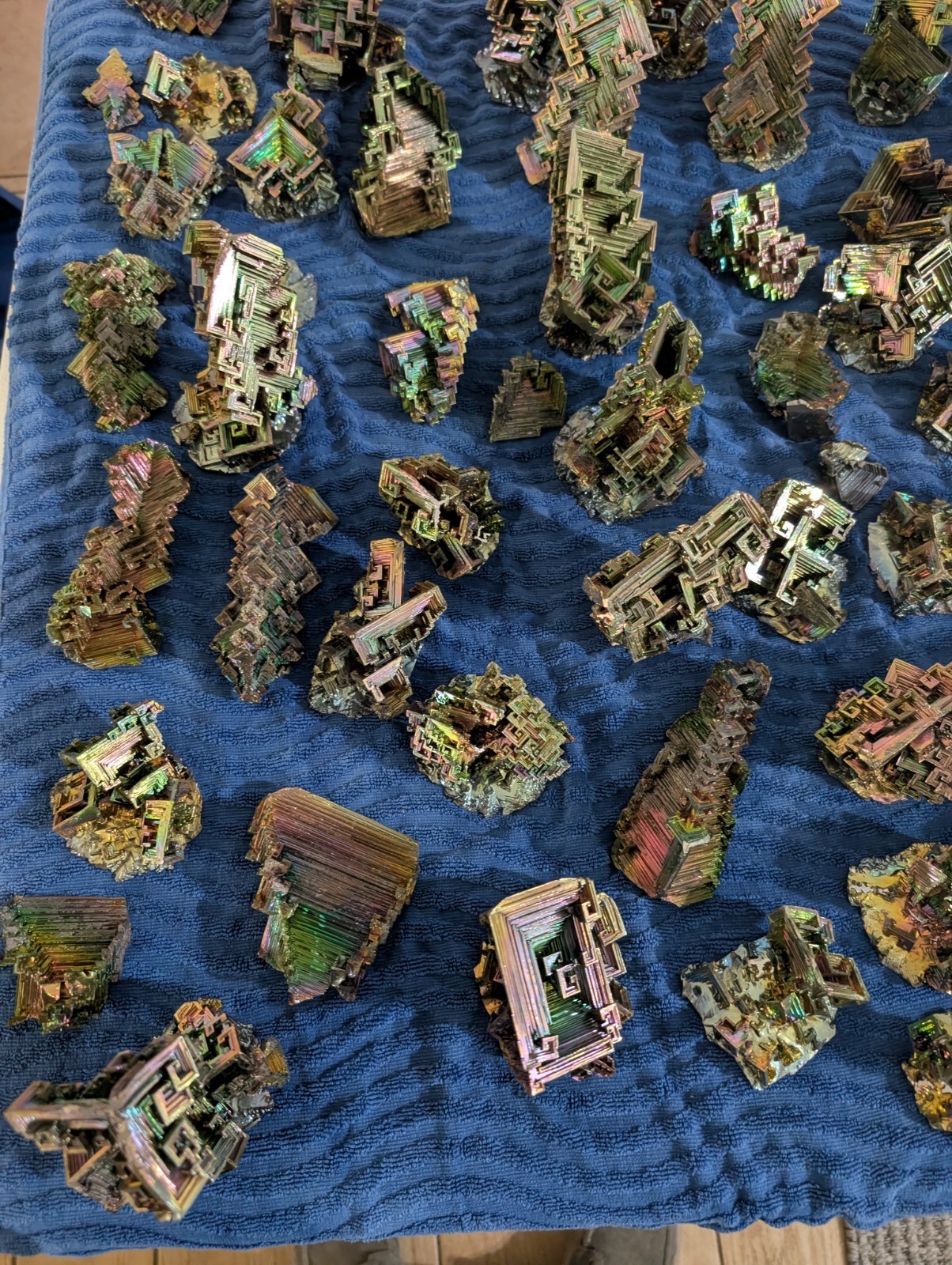 Bulk Bismuth Crystals 1kg 2.2lbs