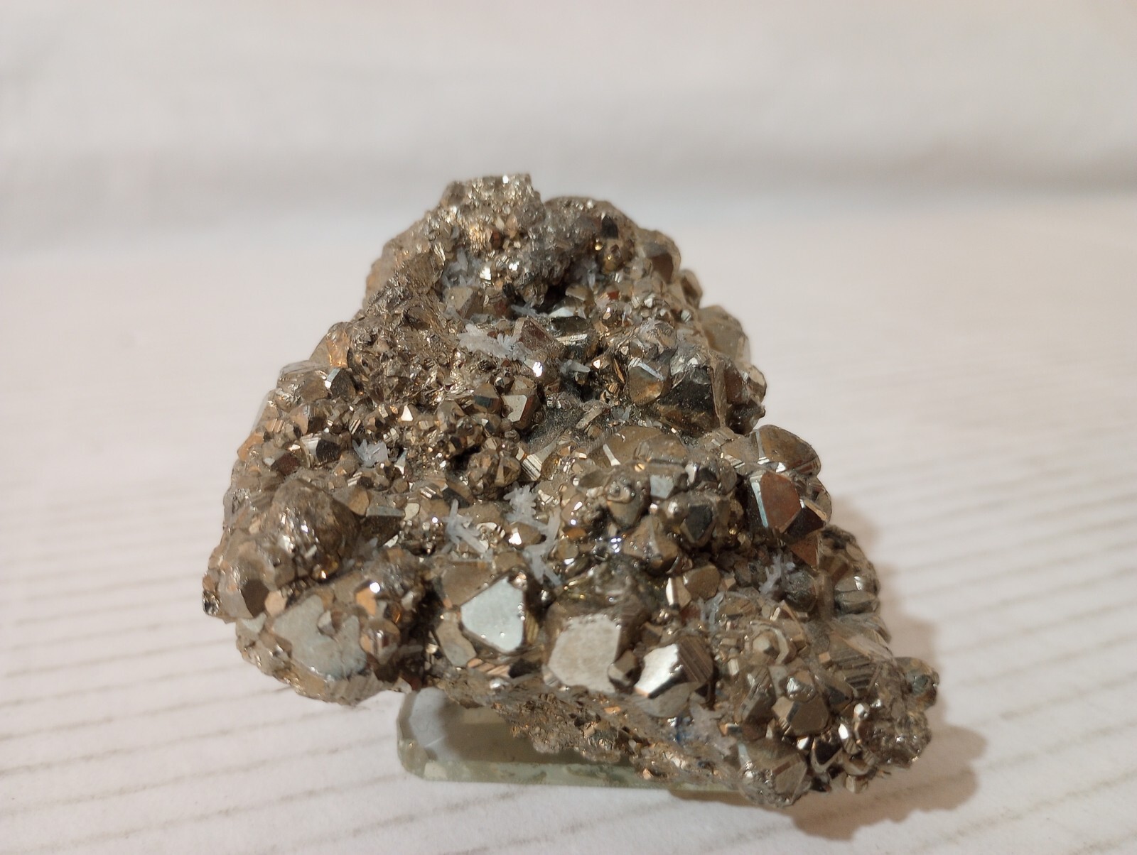Pyrite Crystal Cluster Fool’s Gold Octahedron Cube Pyritohedron 12 Oz