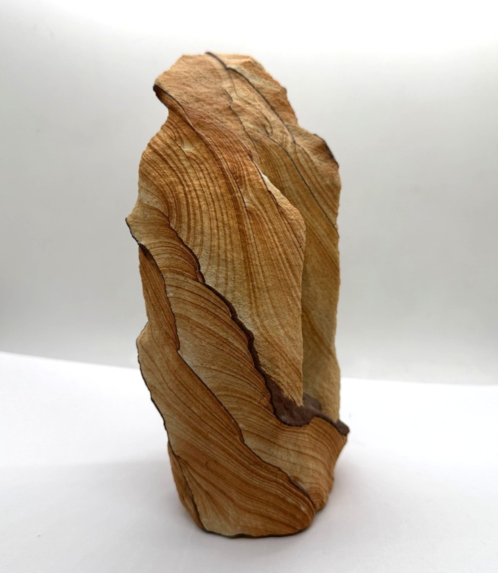Sandstone Arch Sculpture Natural Rock Decor Display Piece 8″x3.5″ (3.2 Pounds)