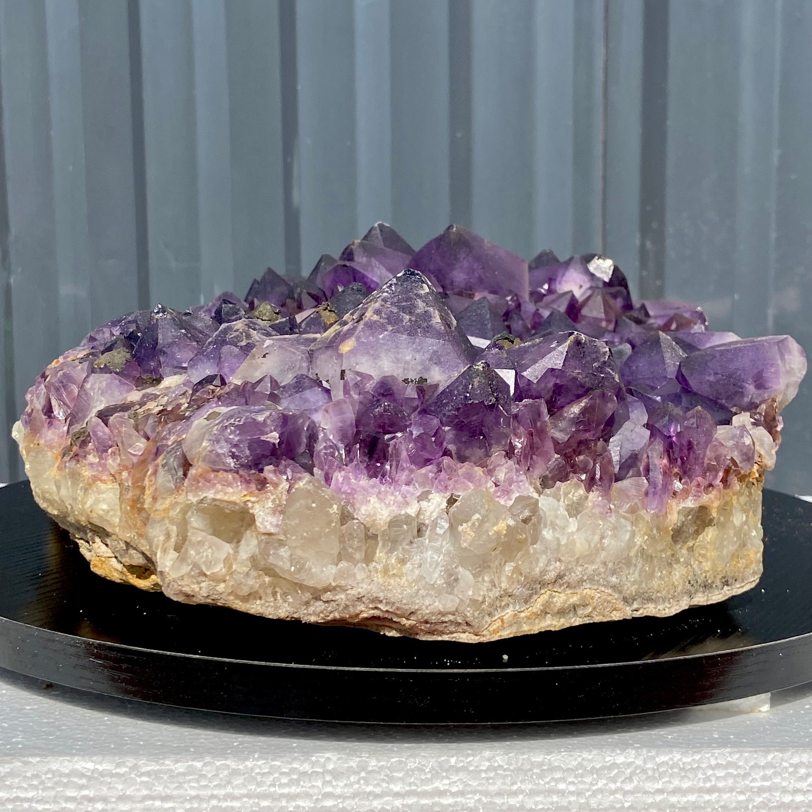 42.54LB Natural amethyst Cluster Quartz Crystal backbone mineral Specimen Healin
