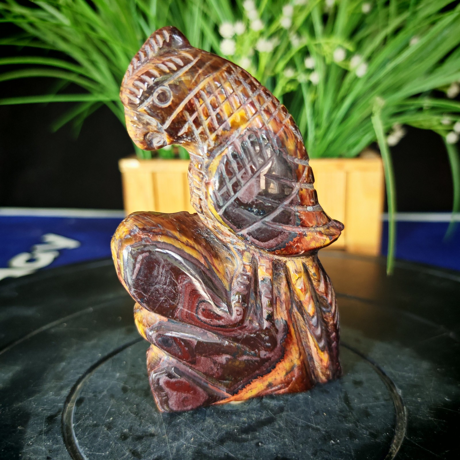 1.10LBTop natural crystal hand carved therapeutic artwork0.50kg