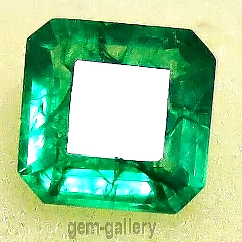 Emerald Loose Gems] Excellent Radiant Cut Columbian 10Ct Certified Custom Free