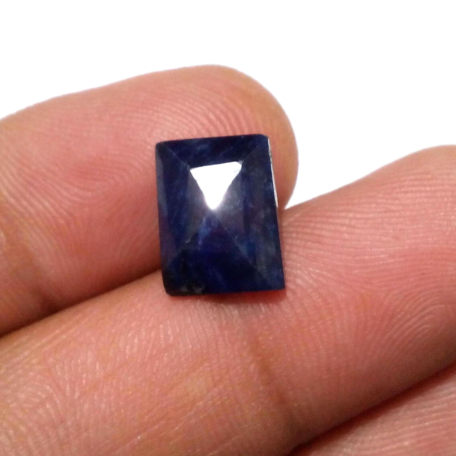 Top A+ Attractive Blue Sapphire Faceted Octagon Shape 7.60 Crt Loose Gemstone