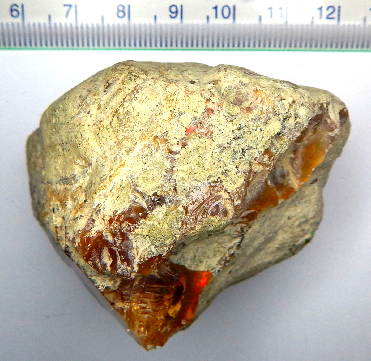 405ct Welo Precious Opal Pleochroic Flash Natural Mined Unheated Rough Nodule