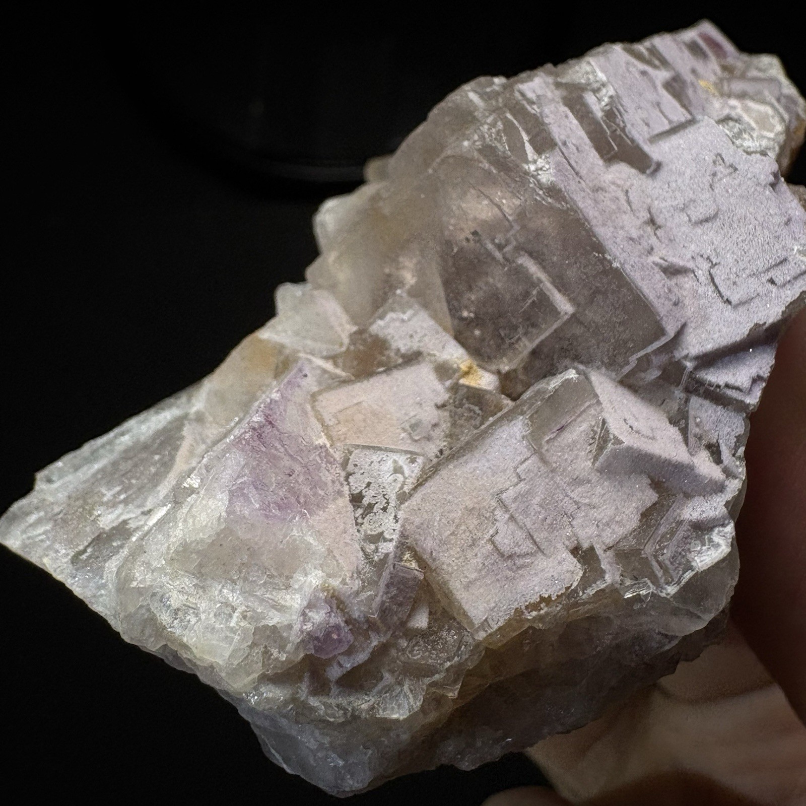 Natural Crystal Cubic Fluorite Specimen Raw Mineral Meditation Healing Focus