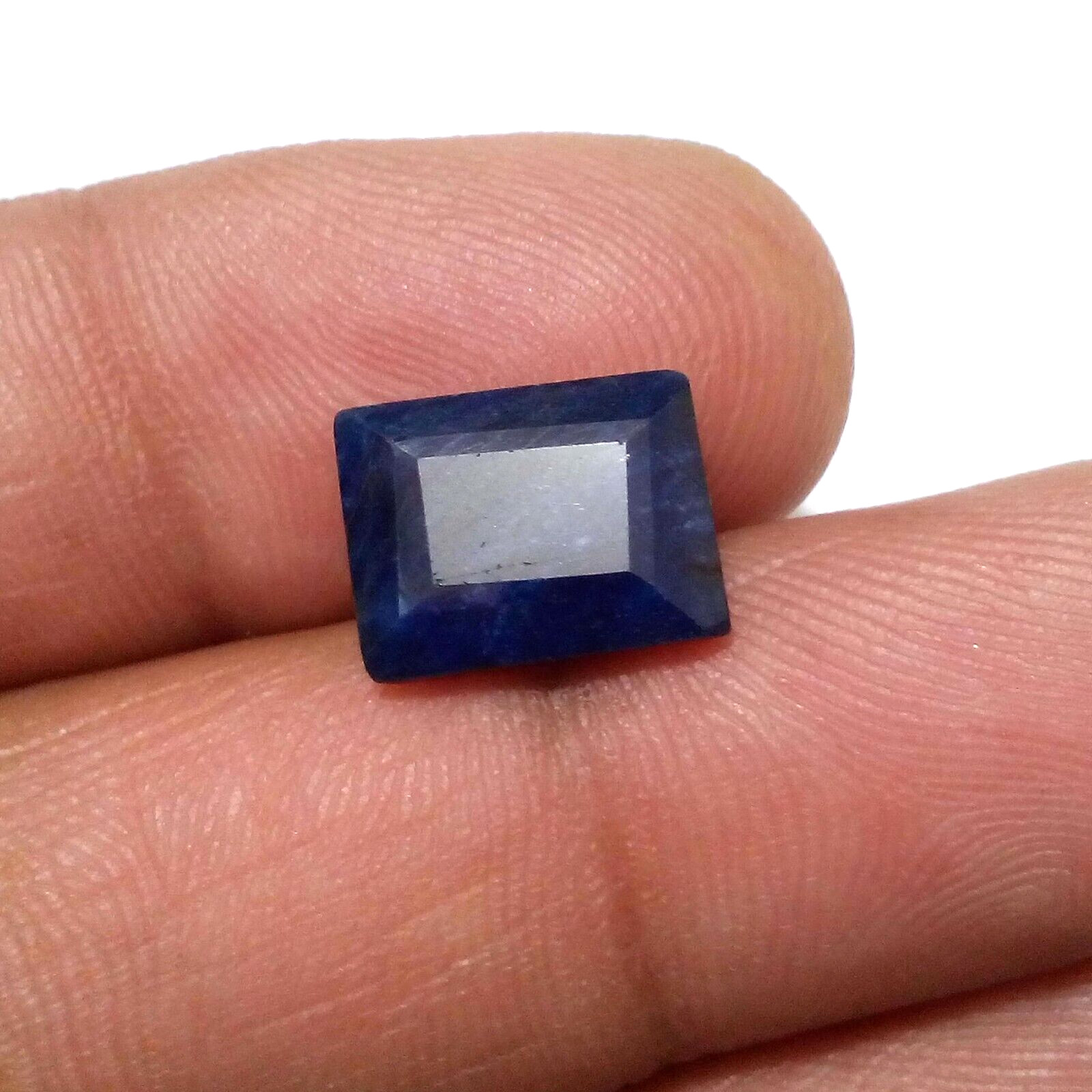 Top A+ Attractive Blue Sapphire Faceted Octagon Shape 7.60 Crt Loose Gemstone