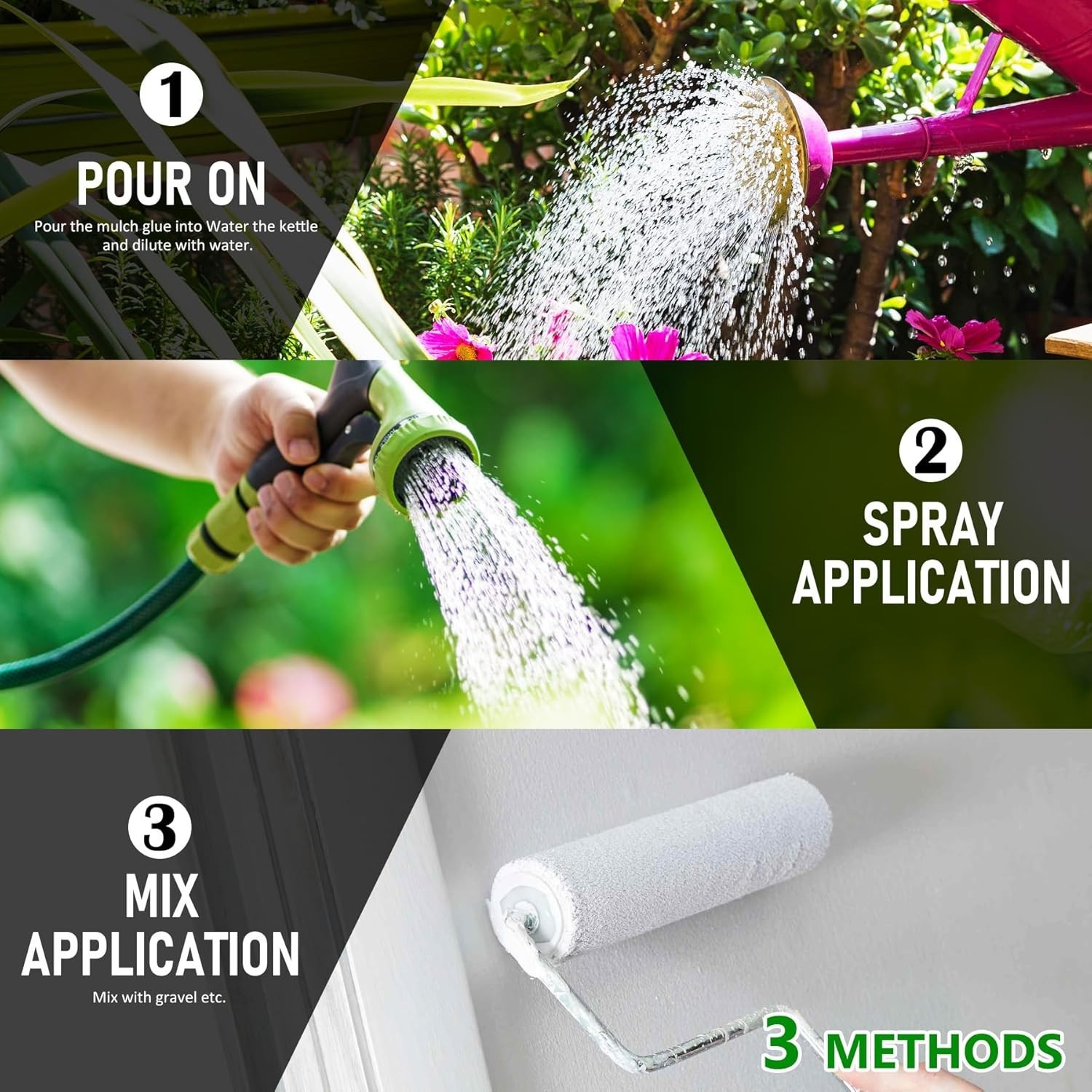 Durable 64oz Mulch Glue – Long-Lasting Bonding Solution for Landscaping Projects